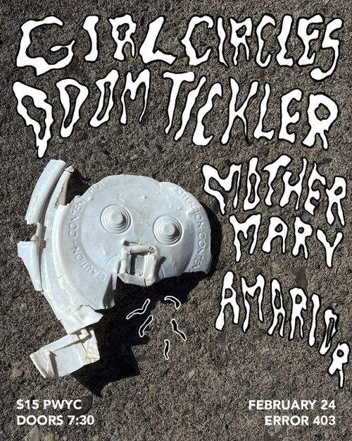 Girl Circles 🜔 Doom Tickler 🜔 Mother Mary 🜔 Amarior