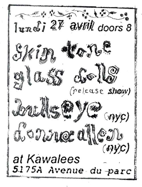 donna allen (nyc), bullseye (nyc), glass dolls (release show), skintone
