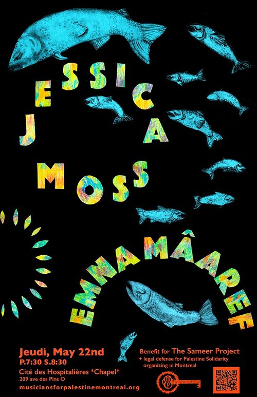 Jessica Moss & Emna Mâaref - Musicians for Palestine Montreal