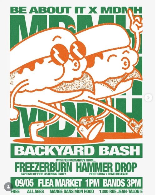 FREE ALL AGES BACKYARD BASH w/ Freezerburn & Hammer Drop