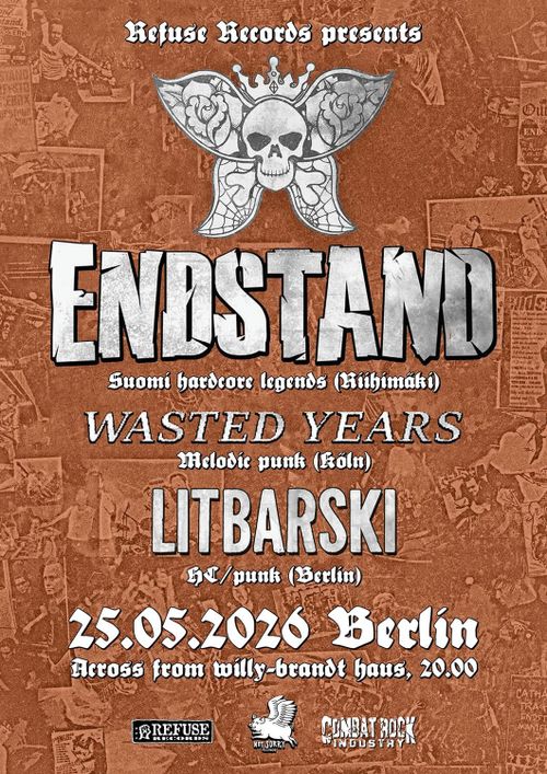 Endstand - Wasted Years - Litbarski