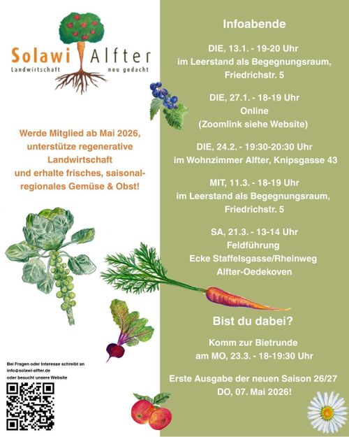 Infoabend der Solawi Alfter