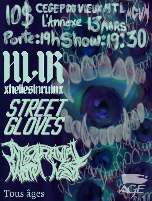 xheliesinruinx, STREET GLOVES, Intracranial Moth Nest