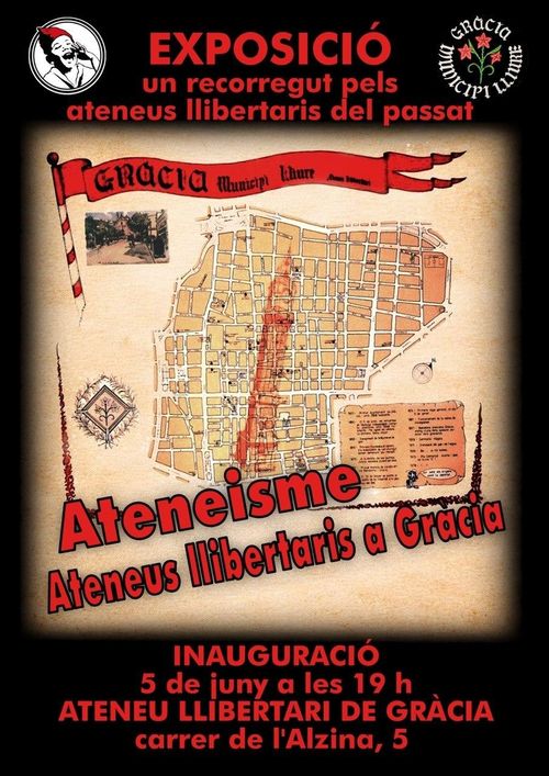 Inauguració de l'Exposició "Ateneisme, ateneus llibertaris a Gràcia"