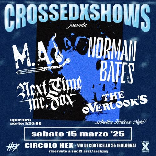 Crossed x Shows - M.A.I., Norman Bates, Next Time Mr. Fox, The Overlooks's