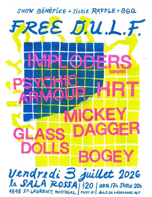 DULF BENEFIT GIG + BBQ + RAFFLE