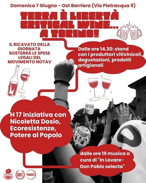 Terra è Libertà: Critical wine...a Torino!