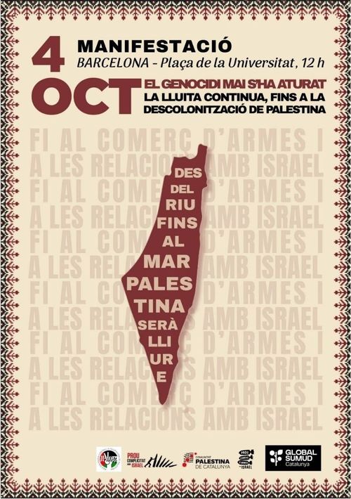 Manifestació per palestina