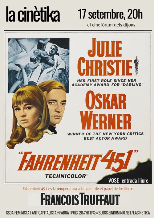 Cine dijous: Fahrenheit 451