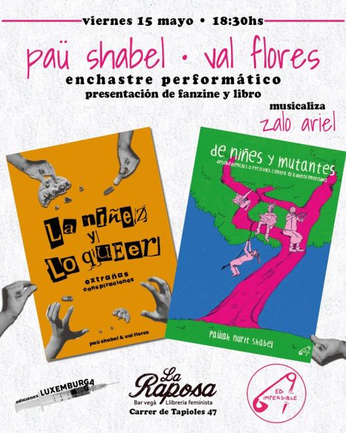 Presentación fanzine y libro infancias queer