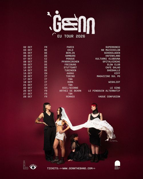 ĠENN (post-punk, uk/malta) + Junokill (astro-punk, hh)