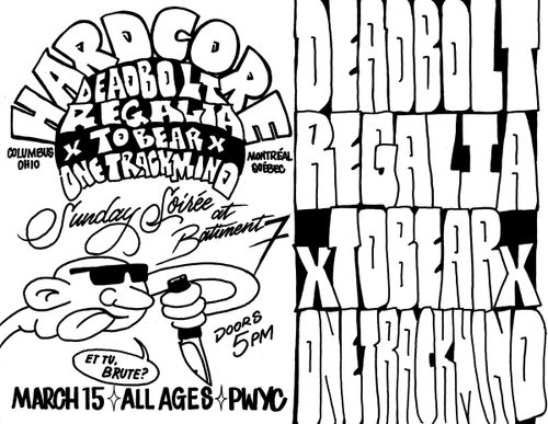 DEADBOLT - REGALIA - xTOBEARx - ONE TRACK MIND