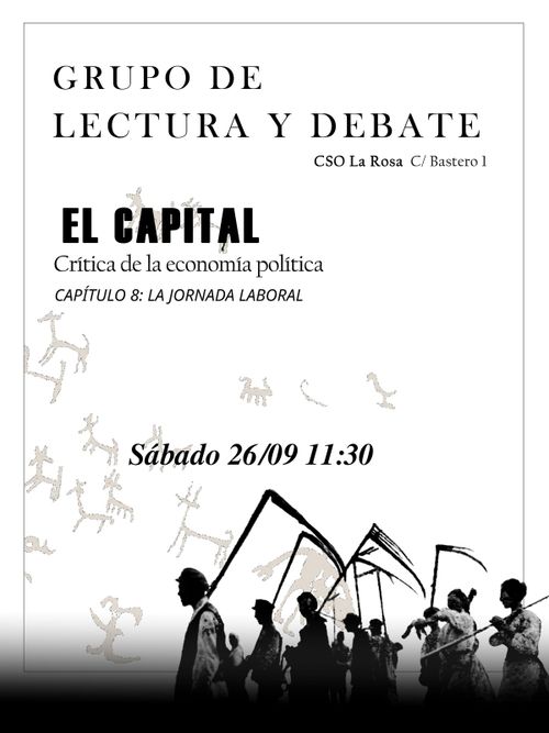 Grupo de lectura: El Capital
