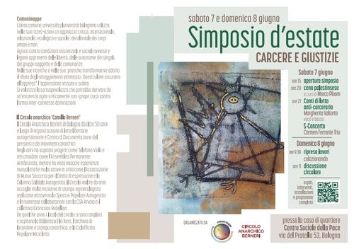 Giorno 2 - Giustizie (Simposio Carcere e Giustizie)