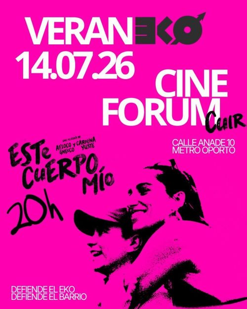 Cinefórum del Ateneo. Proyeccion de "Este cuerpo mío".