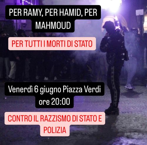 PER RAMY, MAHMOUD, HAMID SCENDIAMO IN STRADA