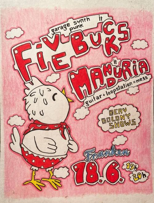 FIVE BUCKS (it) + MANDURIA (it)
