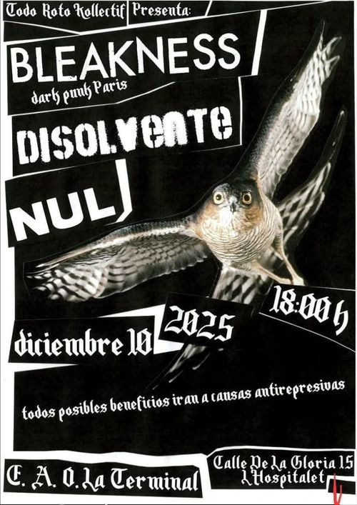 BLEAKNESS + DISOLVENTE + NUL