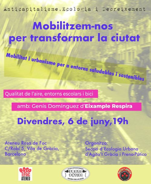 Mobilitzem-nos per transformar la ciutat