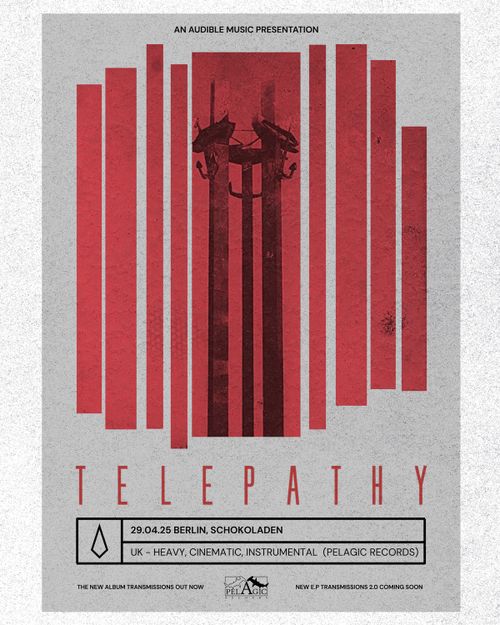 Telepathy + Fargo (instrumental post-metal/rock) @ Schokoladen