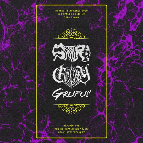 Sator + Evil Cosby + Grufus | Live @ Circolo Hex