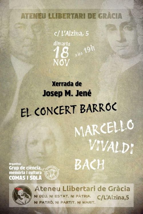 Audicions de música: EL CONCERT BARROC