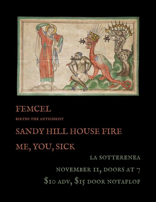 https://tickets.venuepilot.com/e/femcel-sandy-hill-house-fire-me-you-sick-2025-11-11-la-sotterenea-montreal-f0d374?fbclid=PAZXh0bgNhZW0CMTEAc3J0YwZhcHBfaWQMMjU2MjgxMDQwNTU4AAGn1YonSOpYLByIRCi0_1kxmOxhE-Q_dbiSAuM2VLc41Z-WWfSRzazvuNhNoFg_aem_abWrj4iF5rjx-5VTGwYKng