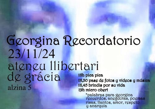 Recordatori a la Georgina