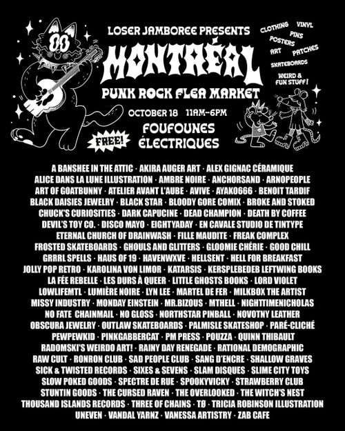 MTL PUNK ROCK FLEA MARKET # 13
