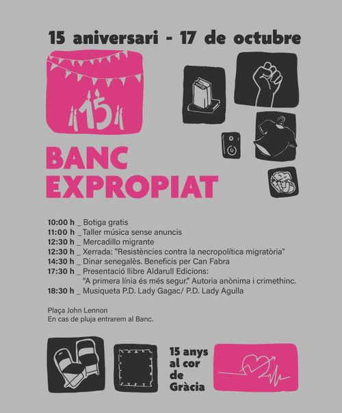 15e Aniversari del Banc Expropiat