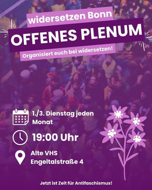 Offenes Plenum Widersetzen 
