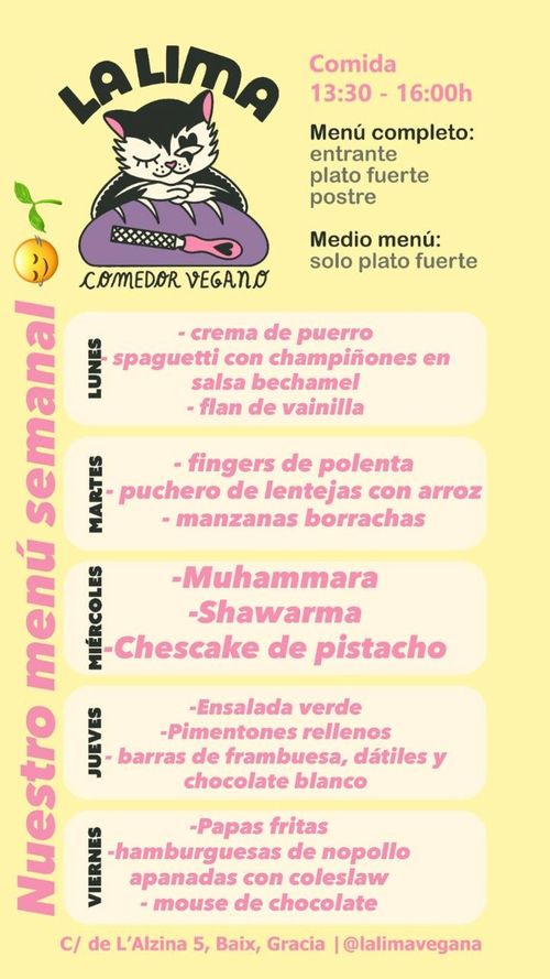 LA LIMA, comedor vegano🌱