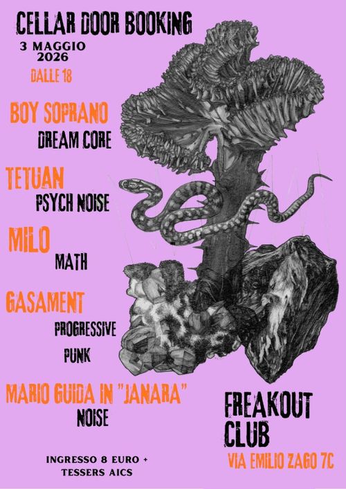 Cellar Door Fest: Boy Soprano - Gasament - Tetuan - Milo