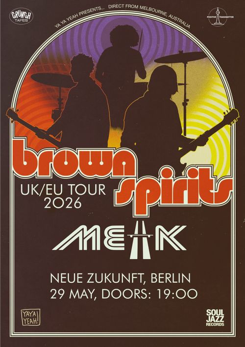 Brown Spirits + Menk @ Neue Zukunft Garage