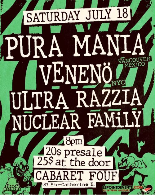 PURA MANIA - VENENO - ULTRA RAZZIA - NUKE FAM