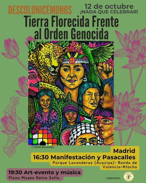 Tierra florecida frente al orden genocida