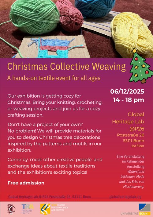 Christmas Collective Weaving / Weinachtliches Weben 