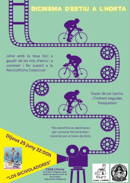 BiCinema d'estiu 🚲🌿