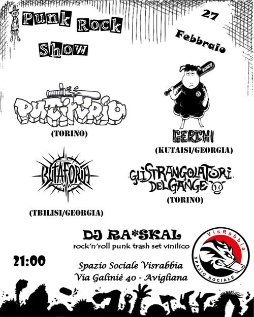 Serata punk internazionale 