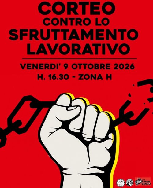 Corteo contro lo sfruttamento lavorativo