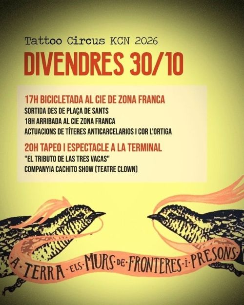 TATTOO CIRCUS DIVENDRES