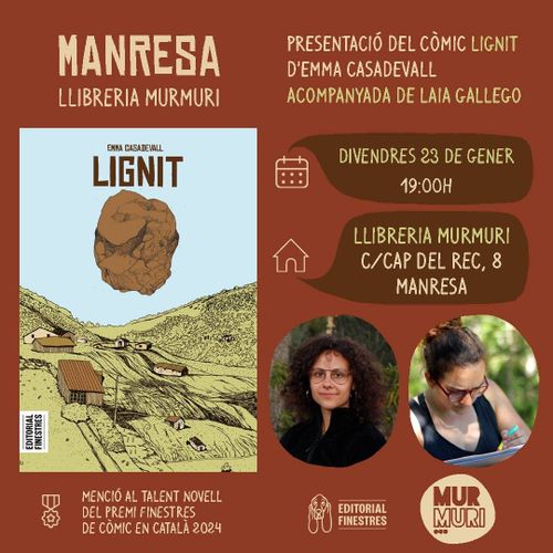 Presentació del còmic Lignit d'Emma Casadevall