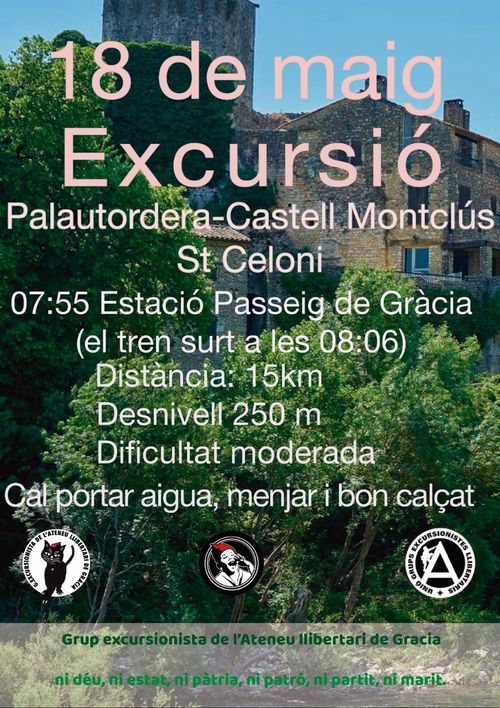 Excursió Palautordera - Castell Montclús - st Celoni