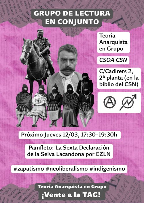 Grupo de Lectura en Conjunto la TAG