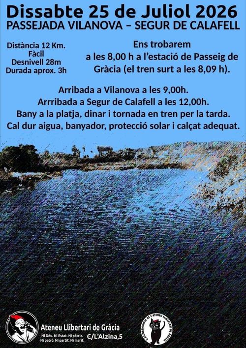 ⛱️​ Passejada Vilanova - Segur de Calafell