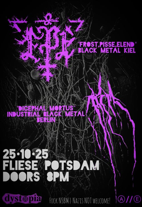 Black Metal in der Kachel Potsdam