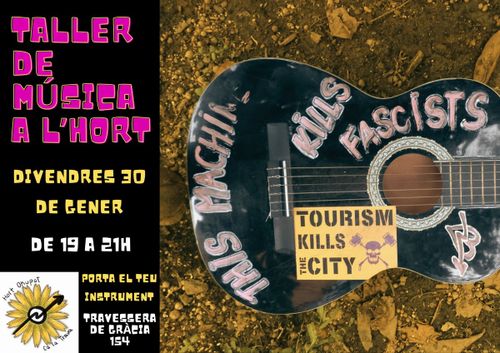 Taller de música a l'Hort