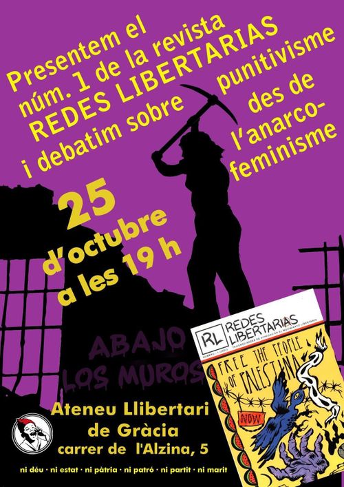 Redes Libertarias, presentació nº1 de la revista