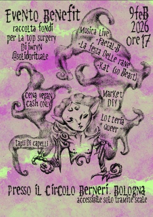 Raccolta fondi per la top surgery di Iwryn