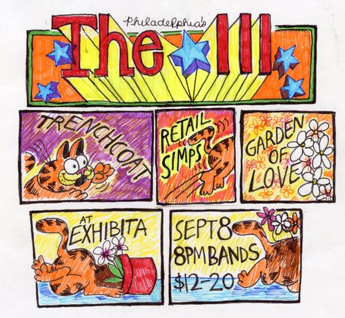 THE III (Memb. of Poison Ruin), Thee Retail Simps, Garden of Love, Trenchcoat